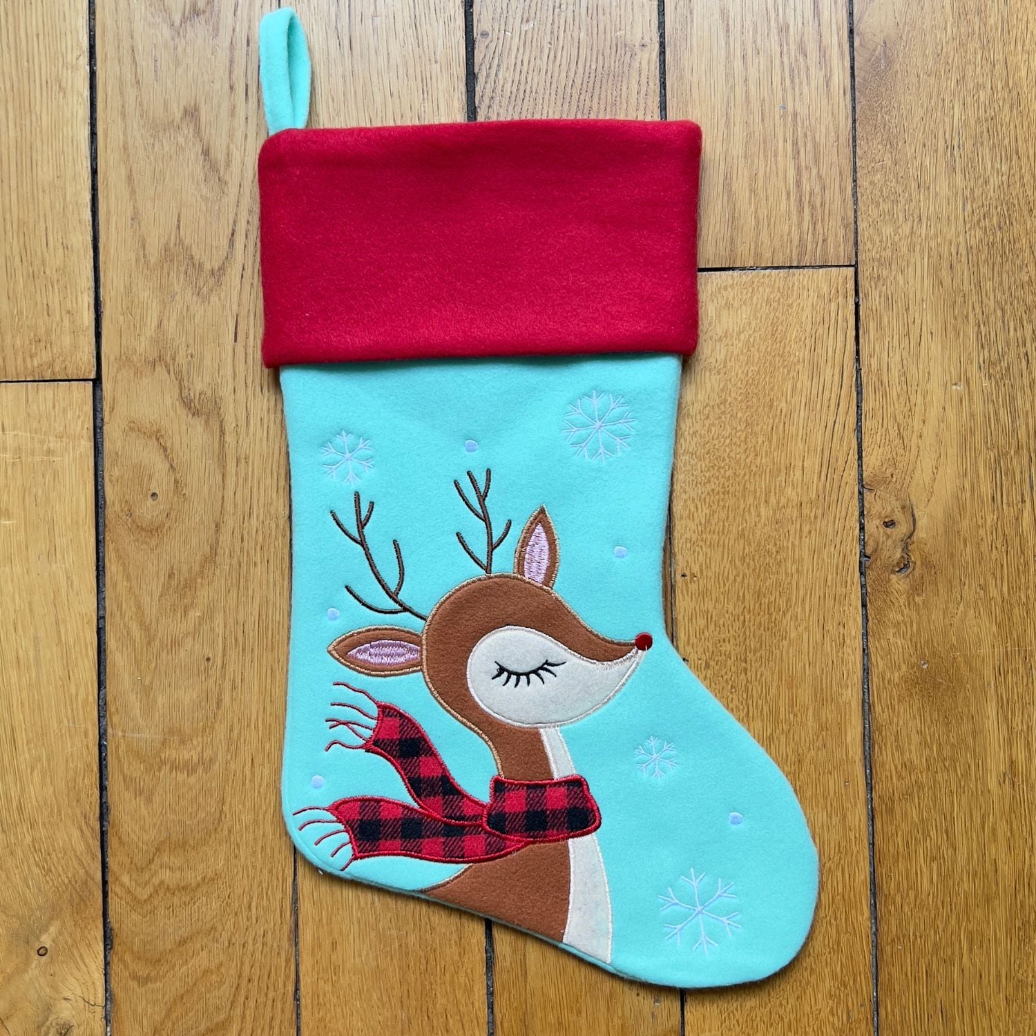 Chaussettes de Noël personnalisées brodées – Collection Unique