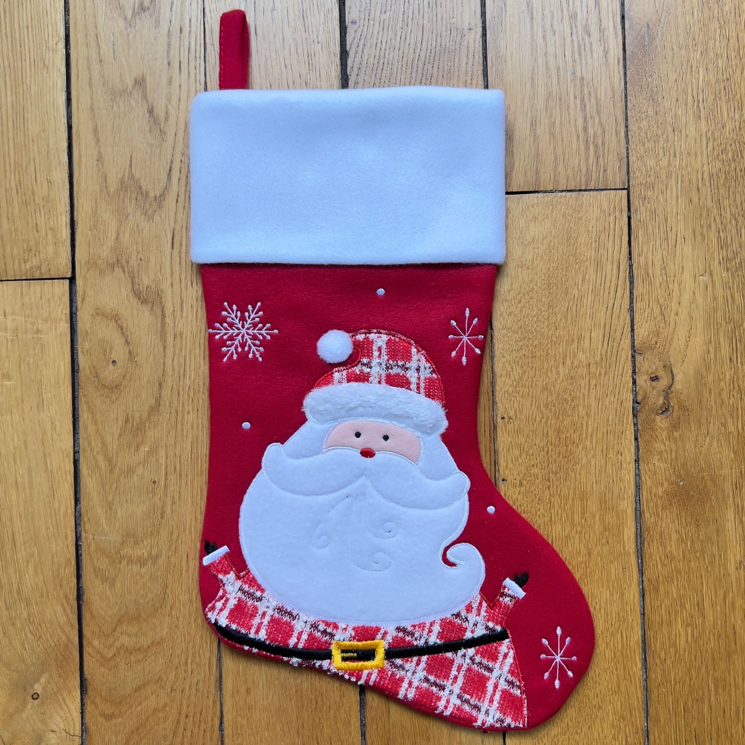 Chaussette de Noël brodée personnalisée