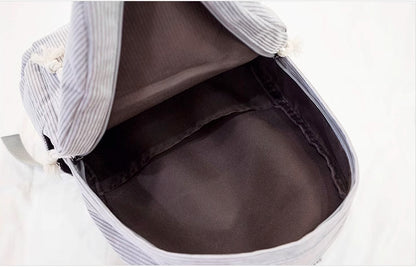 Sac à Dos Personnalisé avec Broderie pour Enfants – Velours Doux &amp; Couleurs Tendres