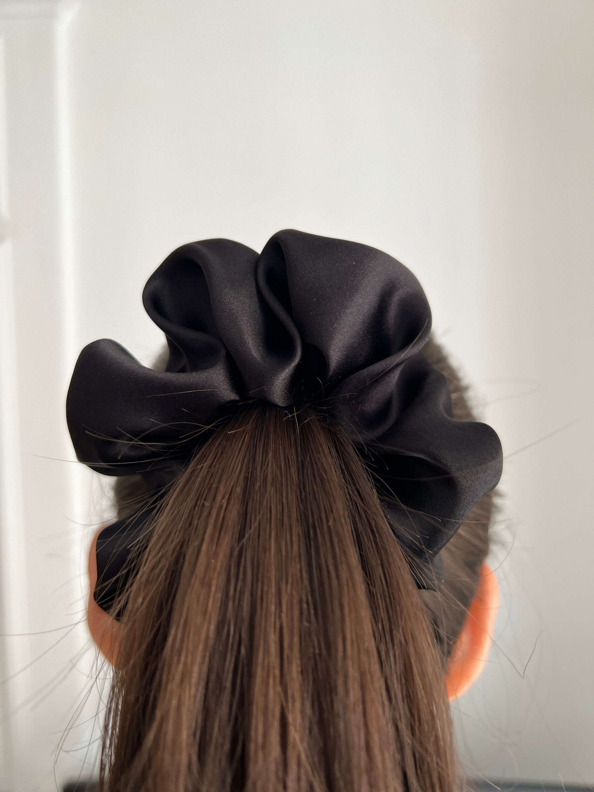 Chouchou en soie 100 % biologique – Accessoire élégant pour cheveux – photo 4