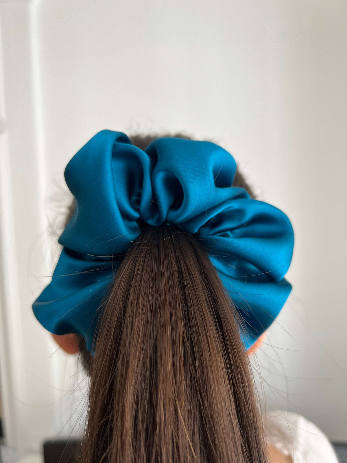 Chouchou en soie 100 % biologique – Accessoire élégant pour cheveux – photo 11