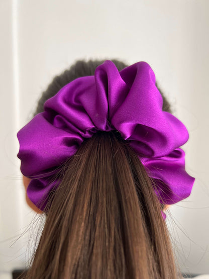 Chouchou en soie 100 % biologique – Accessoire élégant pour cheveux – photo 5